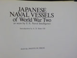 Japanese Naval Vessels of World War Two as Seen by US Naval Intelligence