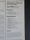 Railfan & Railroad Magazine 1990 June C&IM AT&SF Santa Ana Canyon