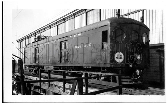 PHOTO Southern Pacific Lines Mail Car #701 Oakland California 1937 3x5