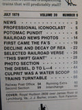 Trains Magazine 1979 July Royalty to Dixie First came the FAs