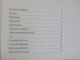 Amtrak Annual Report 1978 Soft Cover Damage to Top Corner Financials