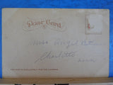 Postcard Wells St Station Chicago & North Western Ry IL to Angel Petersen