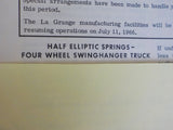 EMD Pointers 1966 May 23 half elliptic springs four wheel swinghanger truck
