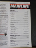 Mainline Modeler 2006 January Mack B-61 truck L&A E-37 N&W Coal train CP box car