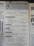 Railroad Magazine 1956 October B&M locomotives DM&IR k=locos Canyon War Train sh