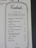Railroad Telegrapher, The 1961 October Developments in Southern Pacific Dispute