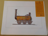 Print Royal George Stockton and Darlington Railway and The Rocket Lot of (2)