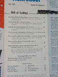 Model Railroader Magazine 1955 June Prototype yards handbook Self aligning turnt