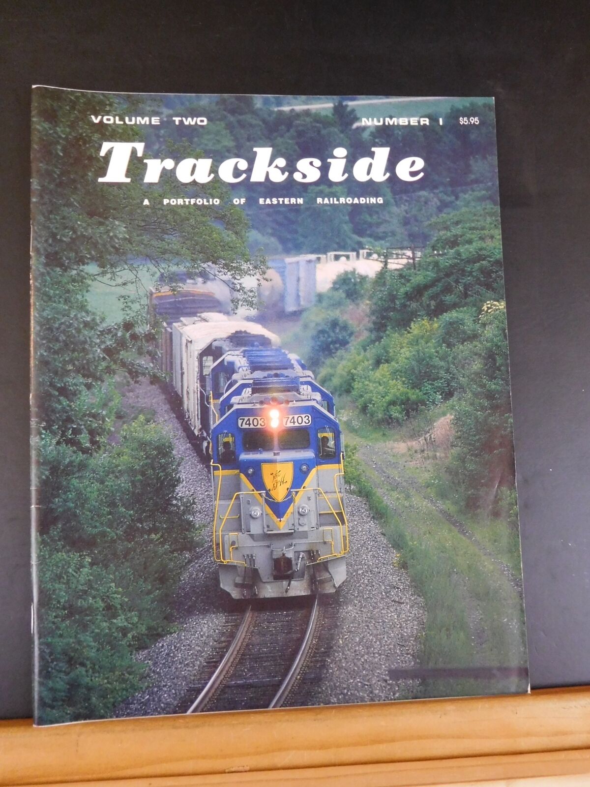 Trackside Vol 2 #1 Portfolio of Eastern Railroading Color photographs ...