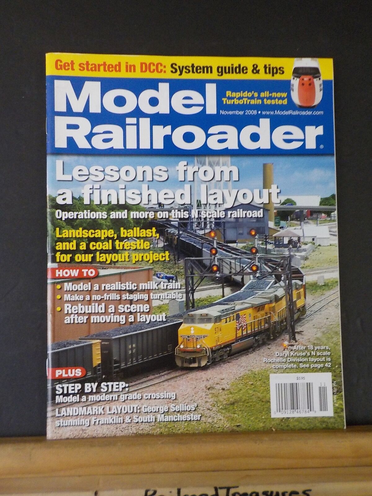 Model Railroader Magazine 2008 November Lessons from a finished layout ...