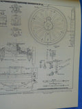 American Locomotive Engineering  and Railway Mechanism Illustrated Reprint w/DJ