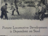 Development Of The Locomotive 1925 Central Steel Compan