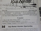 Rail & Wire #184 2000 July August A Day in the life of Frisco 1630