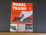 Model Trains 1956 April K-4 Crossings Open air engine house Special traction iss