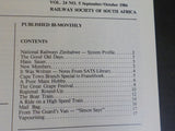 SA Rail SA Spoor 1984 September/October Vol 24 No 5 The Boat Train