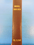 Model Builder Suckert Style Binding Volume 13 1949 4 issues Jan, Feb, March, Apr