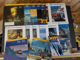VIA Timetable Lot of 17 1987-1998 Various Dates  National System time tables