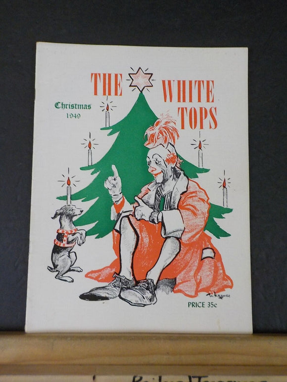 White Tops Circus Magazine 1949 November December Christmas A Circus Travelogue