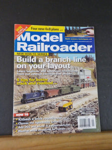 Model Railroader Magazine 2013 January Build a branch line tips better roadbed t