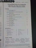 Modern Railroads 1955 January Vol. 10 #1 Railroad Improvements New trains & serv