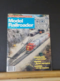 Model Railroader Magazine 1984 August Scratchbuilding a rock crusher Scenicking