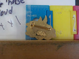 Jaycees Illinois Brown Headed Baby On Winged White Horse In Lt Blue Cloud   PIN