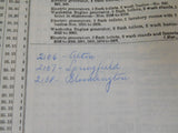 Official Register of Passenger Train Equipment Issue #34 March 1969