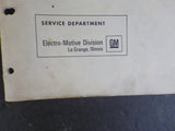 EMD Service Publication Index 1971 Locomotives 1971 January