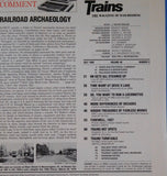 Trains Magazine 1989 July UP 3985s throttle Northeast Corridor hot spot