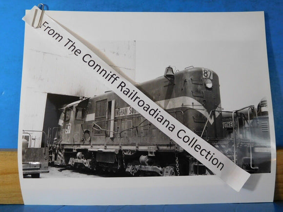 Photo Birmingham Southern Locomotive #87 8X10 May 1962