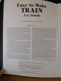 Easy-to-Make Train  by A.G. Smith Dover Publications Cardstock