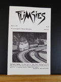 Flimsies West Issue #116 May 21, 1991 News Magazine of Western Railroading