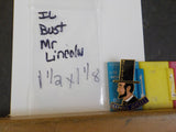 Jaycees Illinois Bust Of Mr. Lincoln With Black Base         PIN