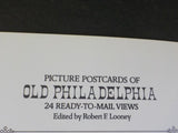 Picture Postcards of Old Philadelphia by Robert F Looney 24 ready to mail views