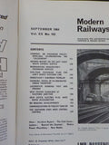 Modern Railways 1964 September BR passenger  plans & problems in North-west