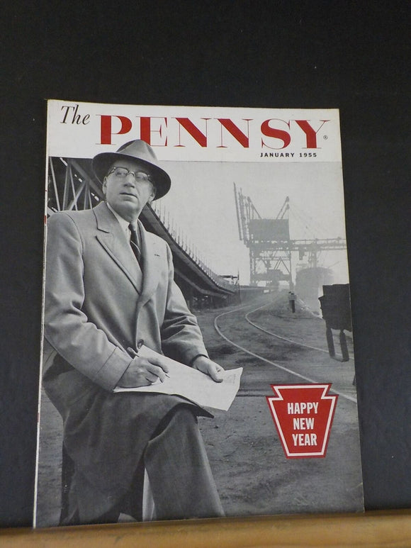 Pennsy Employee Magazine, The 1955 January Boston Birthday