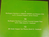 Burlington Northern Grain Hoppers by Casdorph Freight Car Journal Vol 9 # 6
