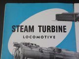 Baldwin Westinghouse Steam Turbine Locomotive brochure
