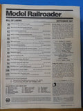 Model Railroader Magazine 1987 September Kitbashing GE U33c Model RR photography