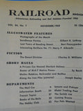 Railroad Magazine 1968 November Sandhouse Parties Reading's last 10 yrs of steam