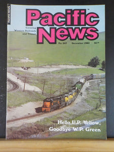 Pacific News #247 1983 December Hello UP Yellow Goodbye WP Green Phelps Images