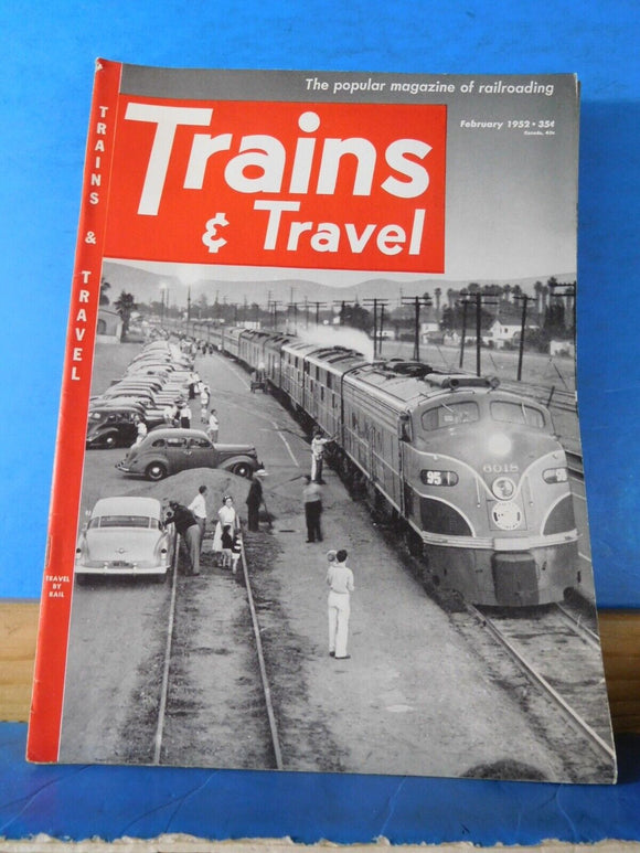 Trains Magazine 1952 February Deep in Dixie Russian Decapods Photo section