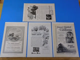 Ads Southern Pacific Railroad Lot #1 Advertisements from various magazines (10)