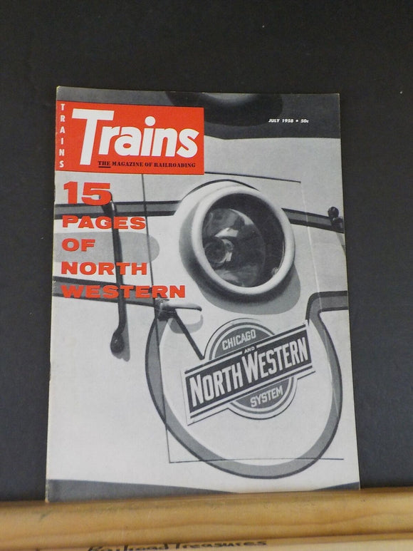 Trains Magazine 1958 July North Western C&NW