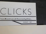 Wheel Clicks 1987 August Pacific Railroad Society Operation Lifesaver  Whittier