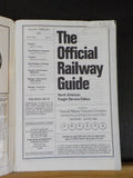 Official Railway Guide North American Freight Service Edition 1975 January Febru