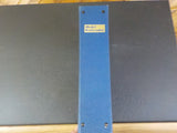 Model Railroader Magazine Binders 5 approx 3 inch binders with rods Blue USED