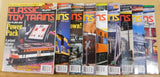 Classic Toy Trains Complete Year 1999 9 Issues