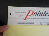 EMD Pointers 1965 August 31 Improved sun visor assembly domestic model locomotiv