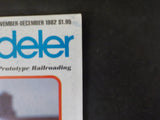 Prototype Modeler 1982 November December Modeling Mill gondolas BAR Turkey train